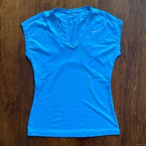 Nike Golf Top - Aqua (like new)